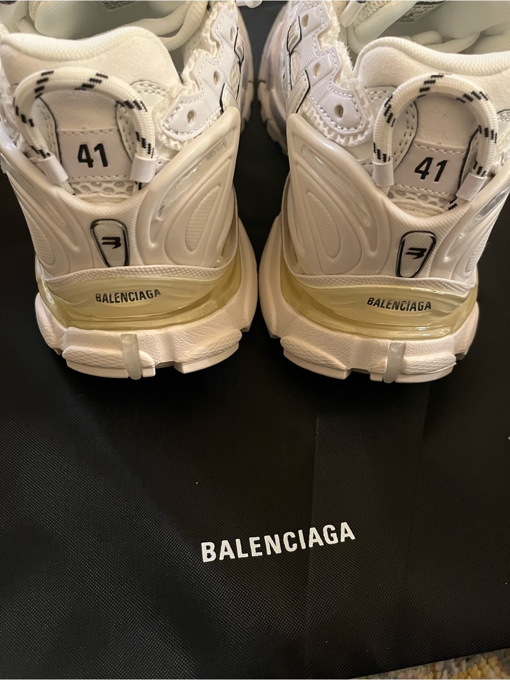 Balenciaga Runners White - Picture 3 of 7